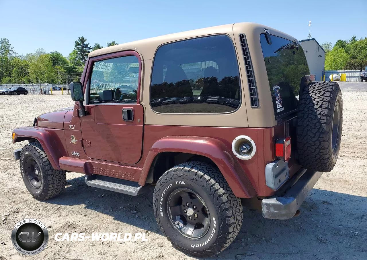 2002 Jeep Wrangler - Tj Sahara VIN:1J4FA59S62P719833 - 2
