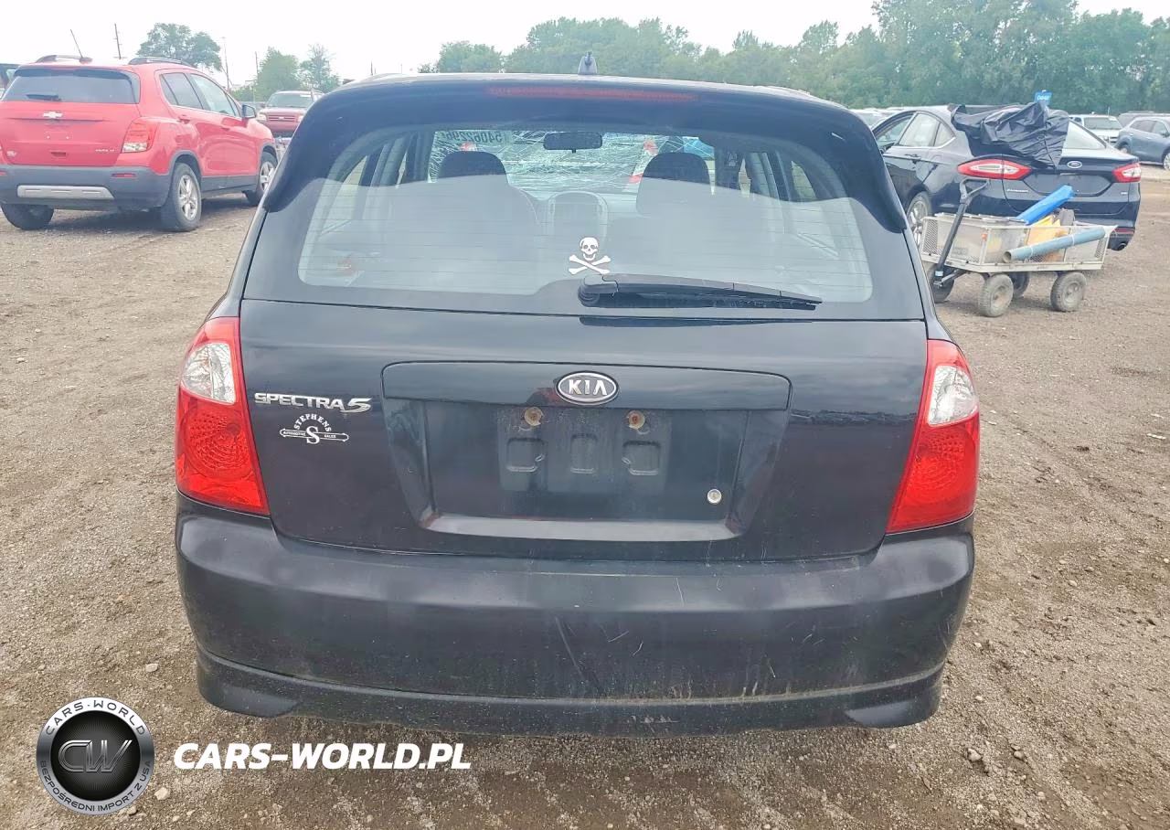 2005 Kia Spectra Spectra5 VIN:KNAFE161855117902 - 6