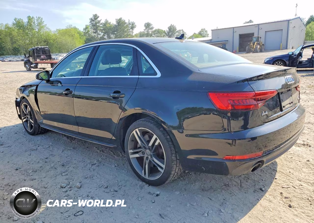 2017 Audi A4 Premium Plus VIN:WAUENAF49HN017995 - 2