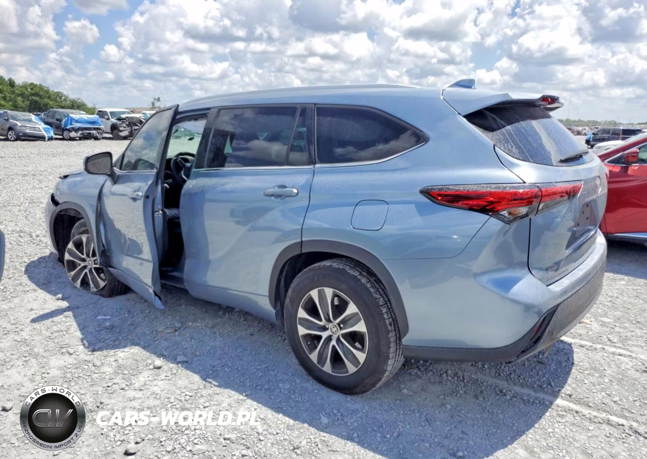 2022 Toyota Highlander Xle VIN:5TDGZRAH3NS115144 - 2