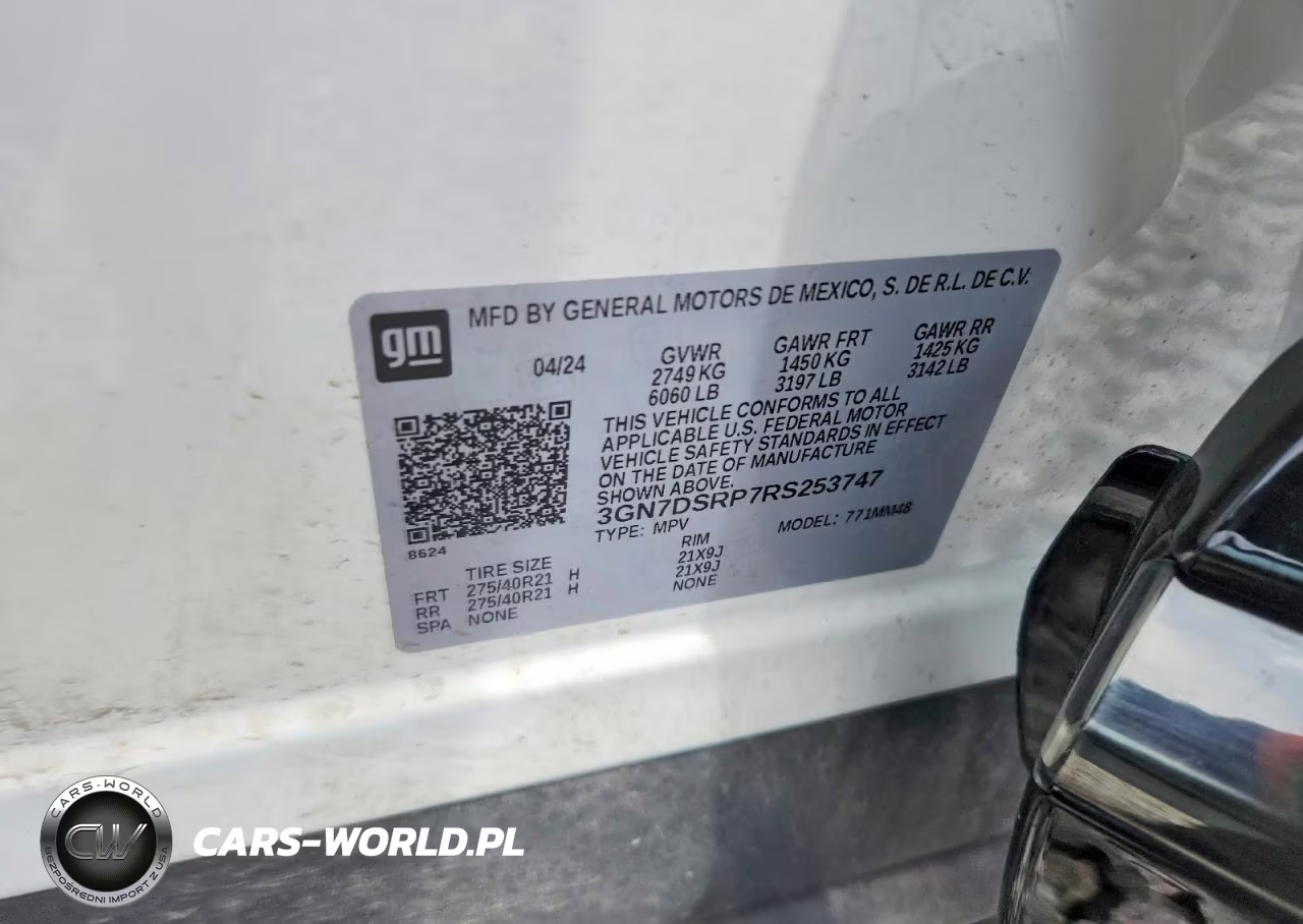 2024 Chevrolet Equinox 2Rs VIN:3GN7DSRP7RS253747 - 14