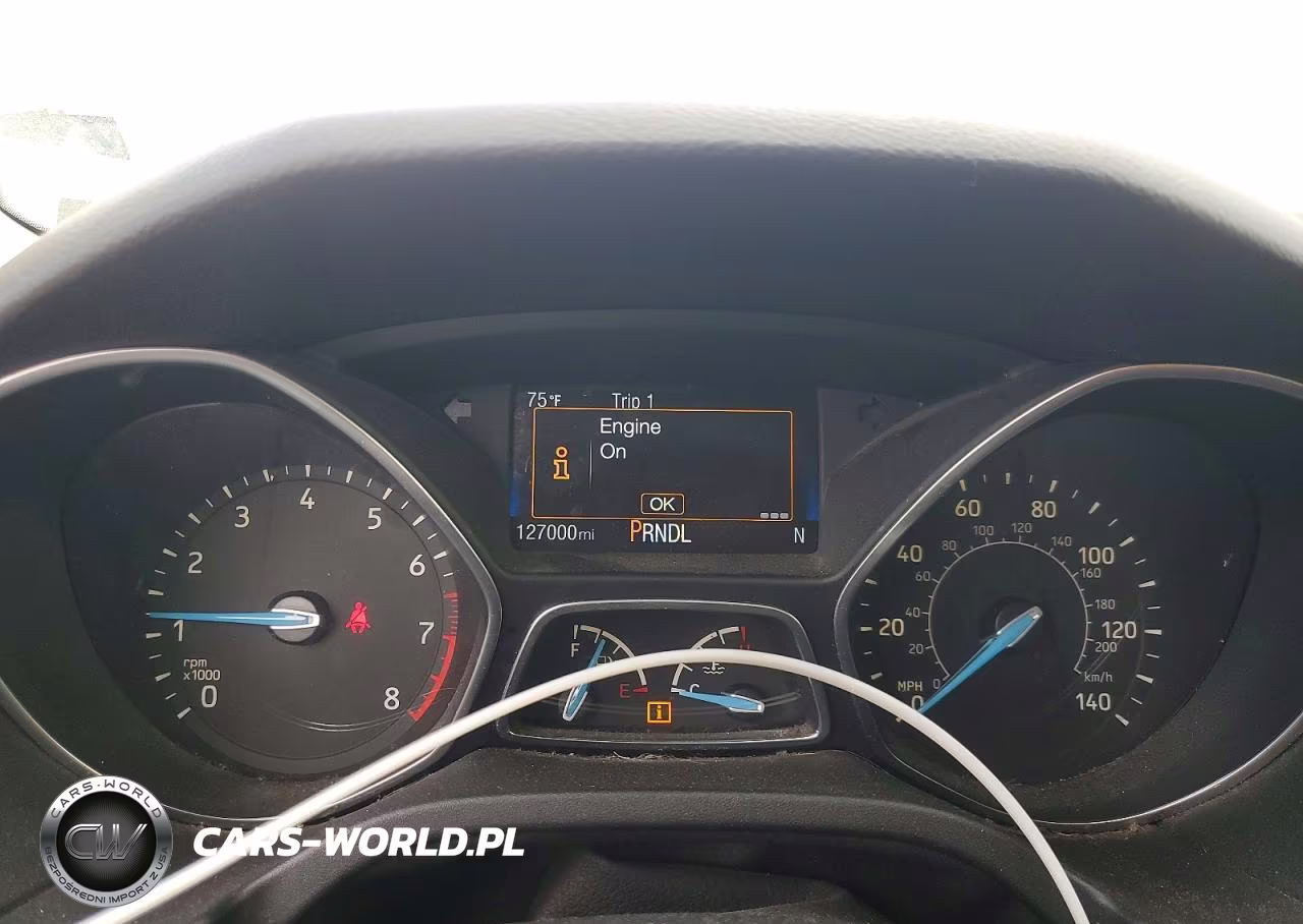 2016 Ford Focus Se VIN:1FADP3K27GL297974 - 9