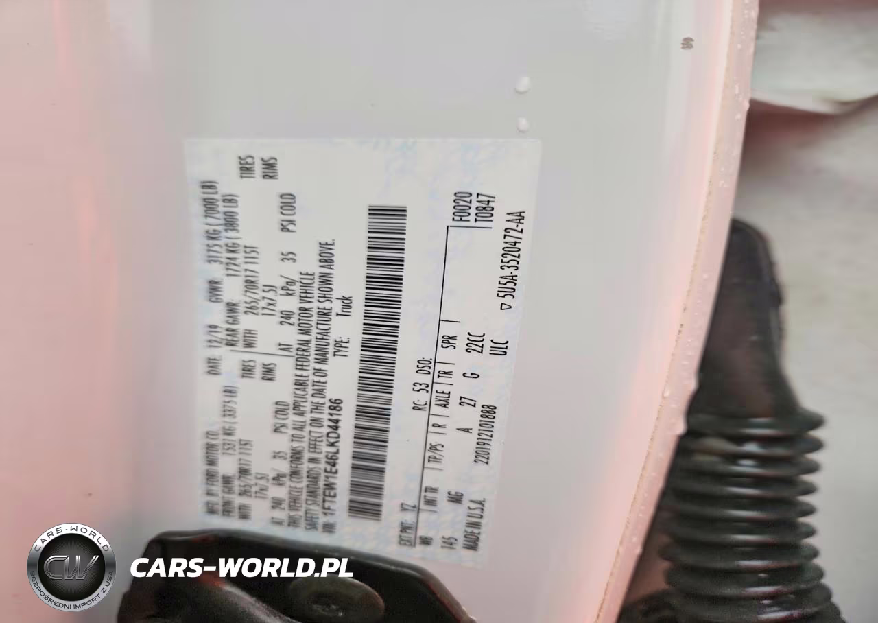 2020 Ford F150 Supercrew VIN:1FTEW1E46LKD44186 - 12