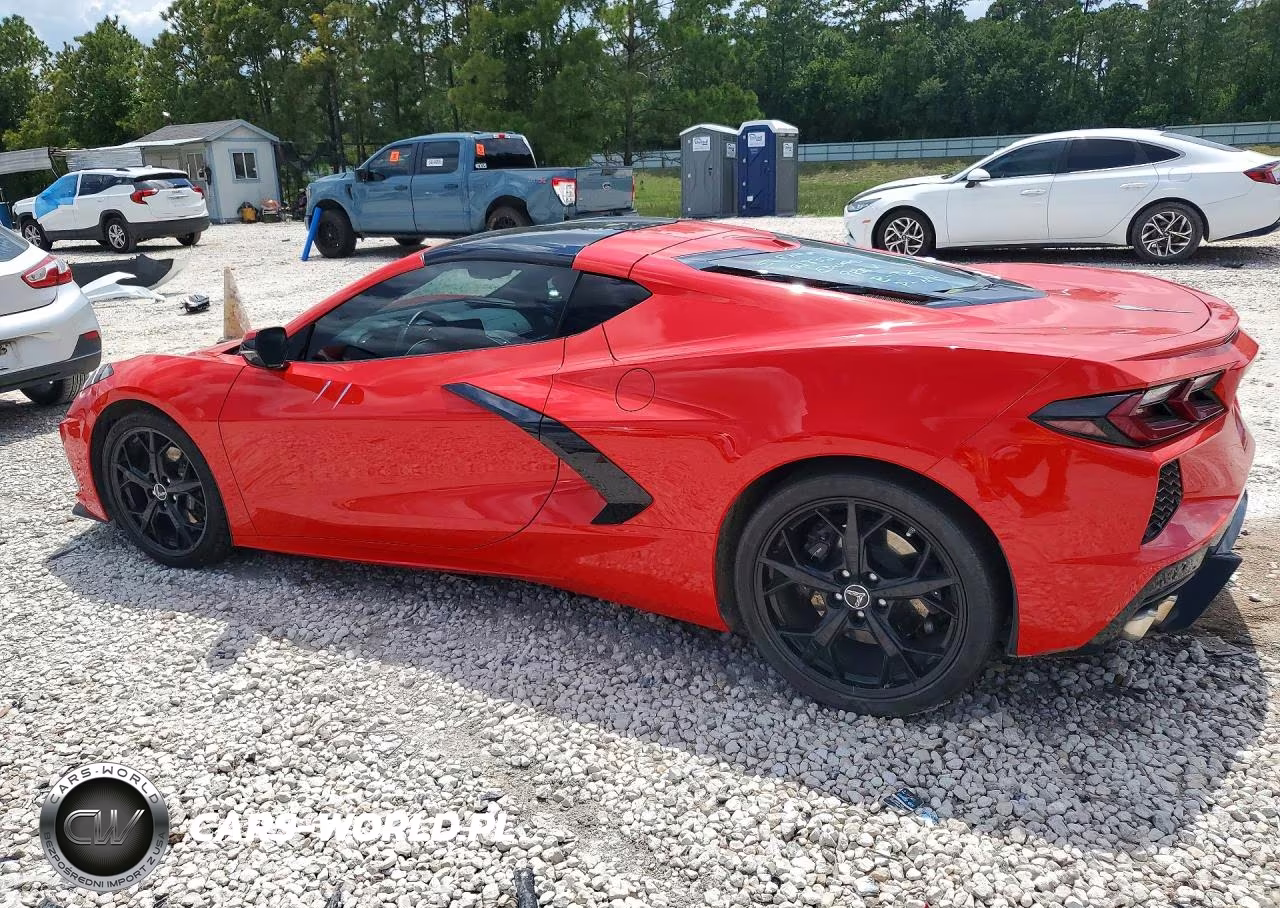 2022 Chevrolet Corvette Stingray 2Lt VIN:1G1YB2D40N5116632 - 2