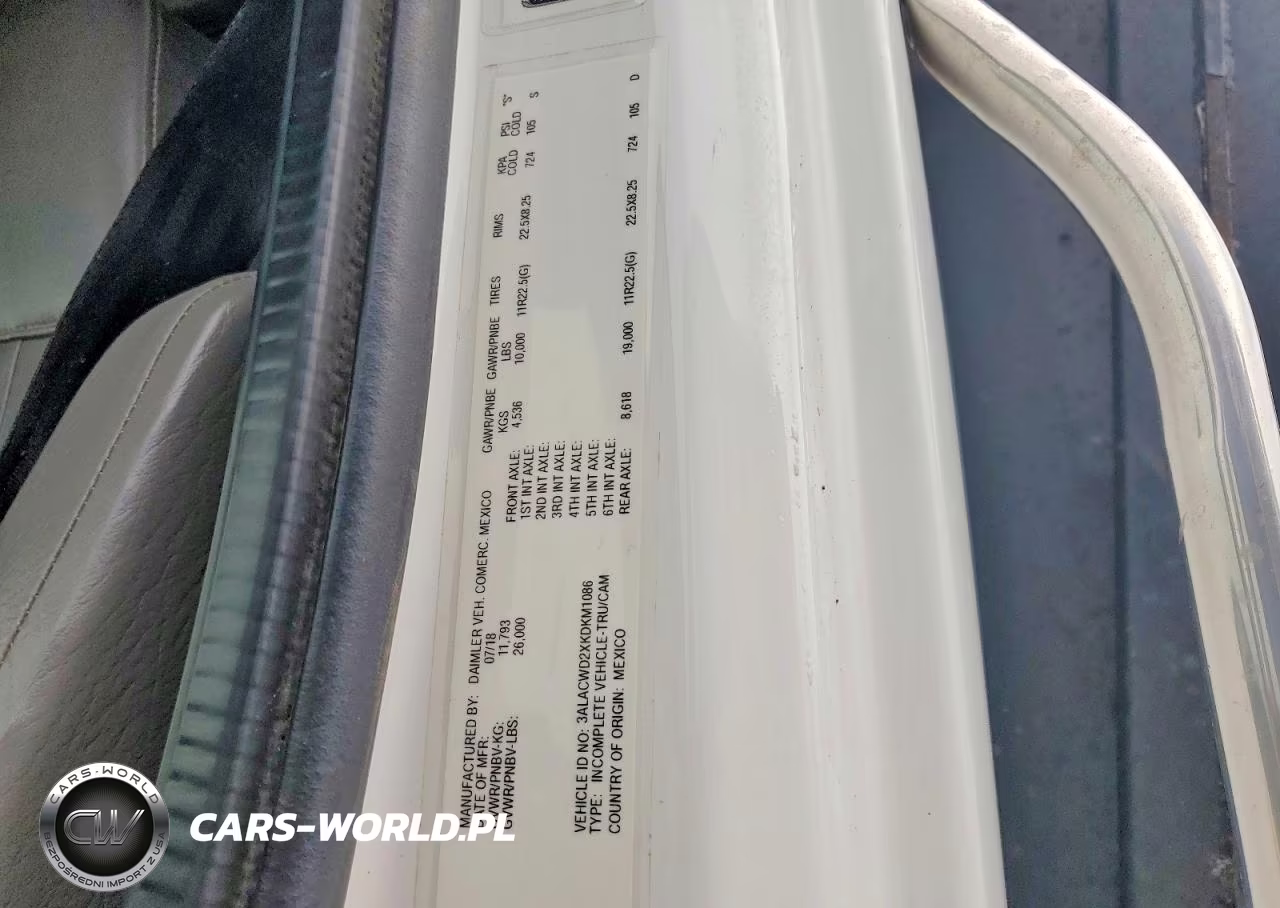 2019 Freightliner Business Class M2 Dump Truck VIN:3ALACWD2XKDKM1086 - 12