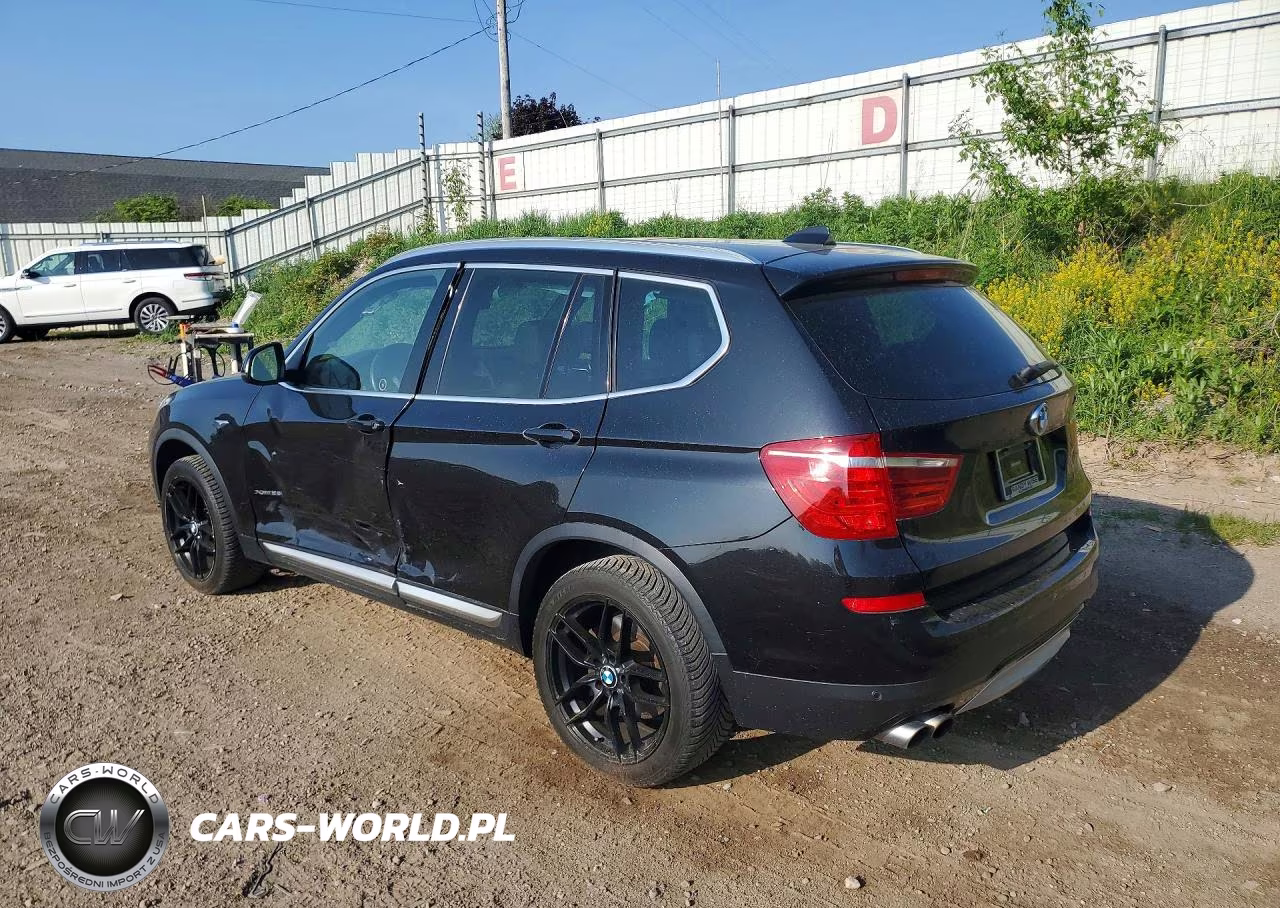 2017 BMW X3 xDrive28I VIN:5UXWX9C33H0T21993 - 2