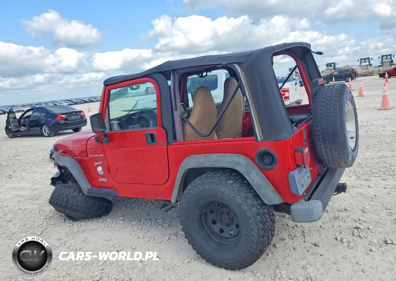 2002 Jeep Wrangler VIN:1J4FA49SX2P770343 - 2
