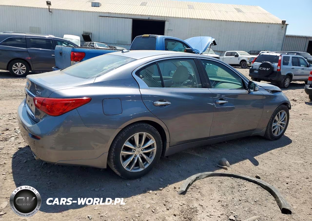 2014 Infiniti Q50 Base VIN:JN1BV7AR0EM685328 - 3