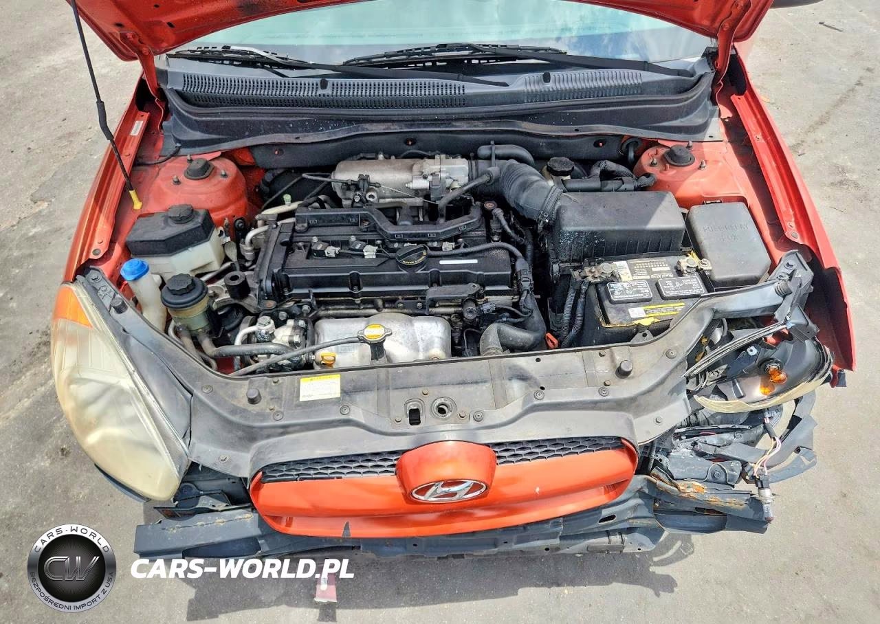 2008 Hyundai Accent Gs VIN:KMHCM36CX8U104516 - 11