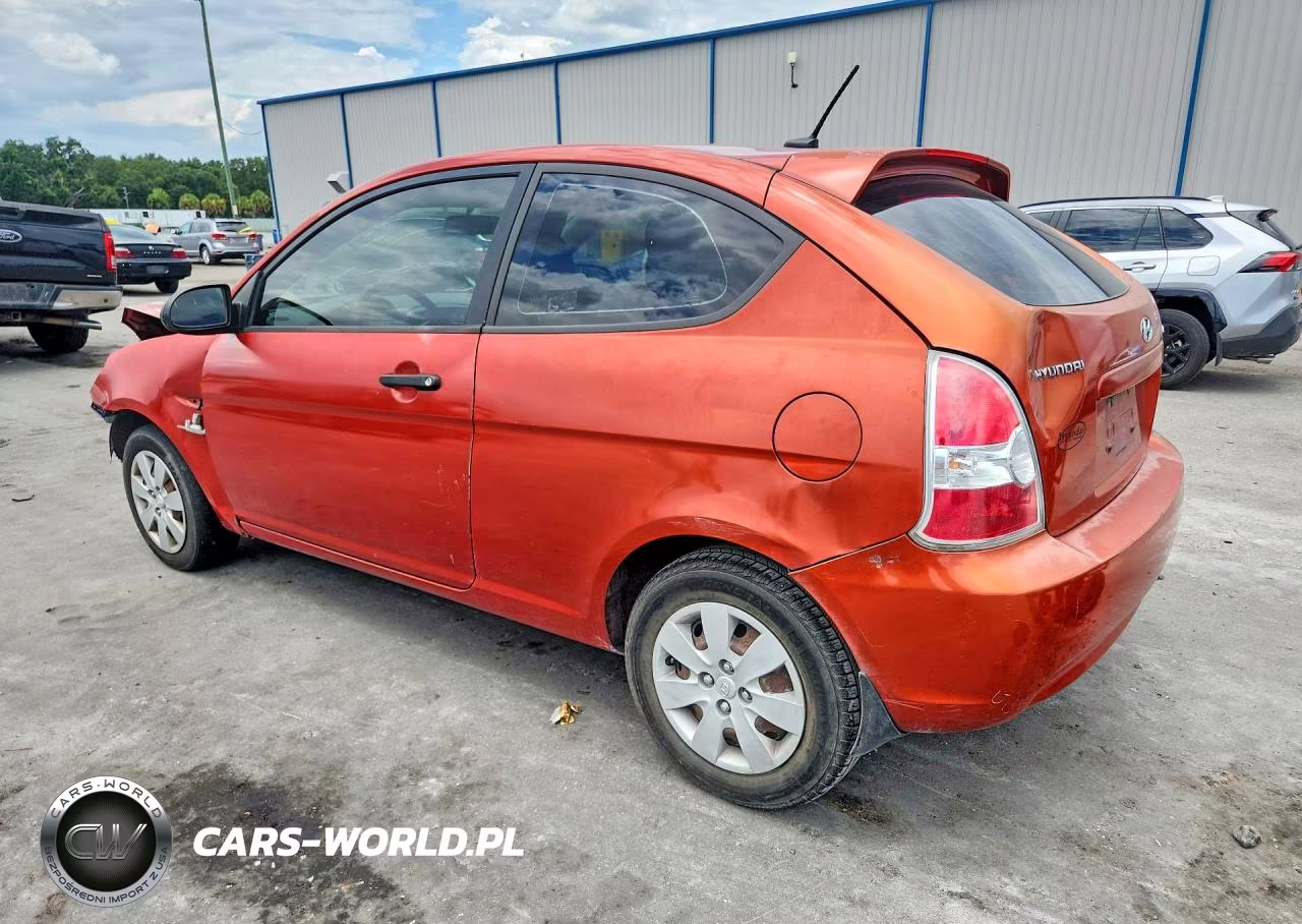 2008 Hyundai Accent Gs VIN:KMHCM36CX8U104516 - 2