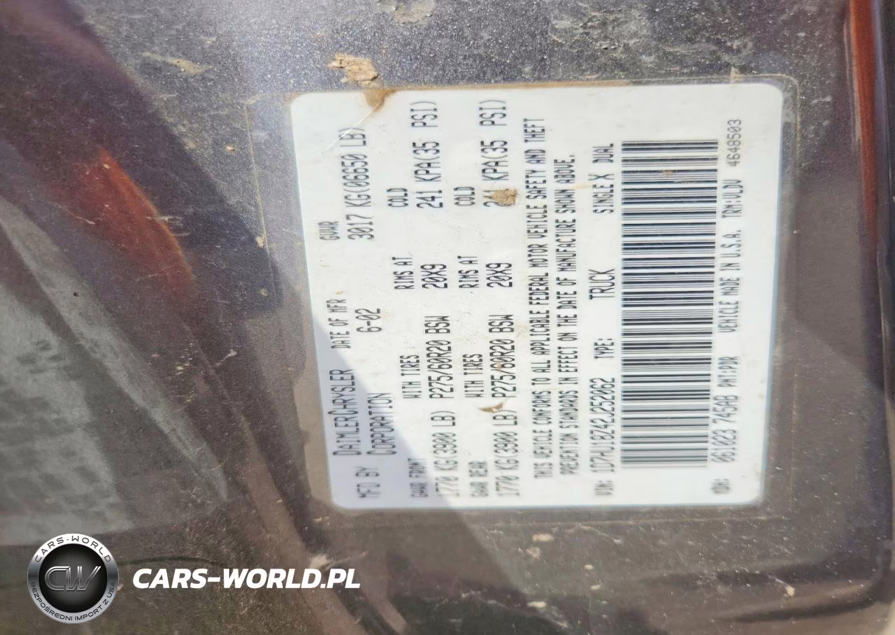 2002 Dodge Ram 1500 VIN:1D7HU18Z42J252062 - 12