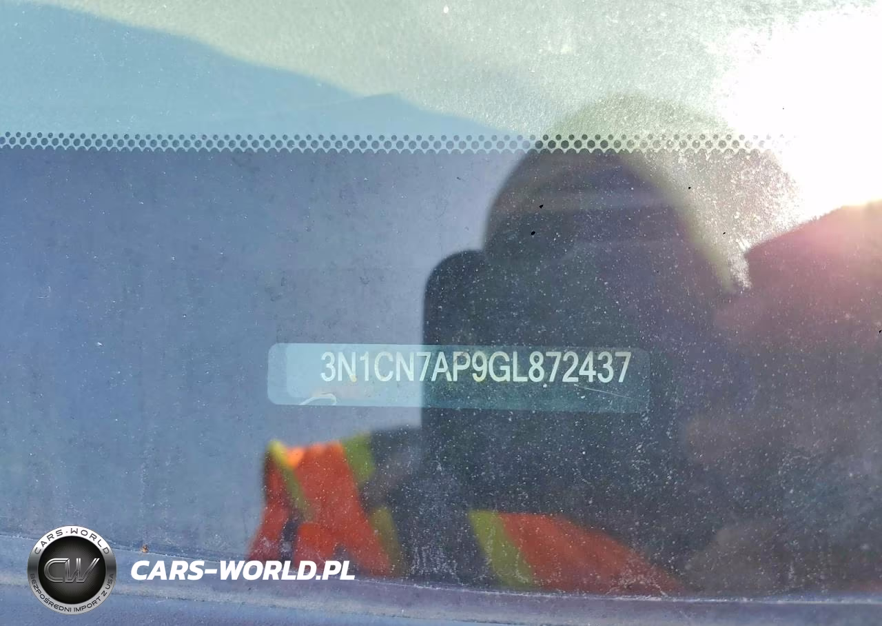 2016 Nissan Versa 1.6 Sv VIN:3N1CN7AP9GL872437 - 12