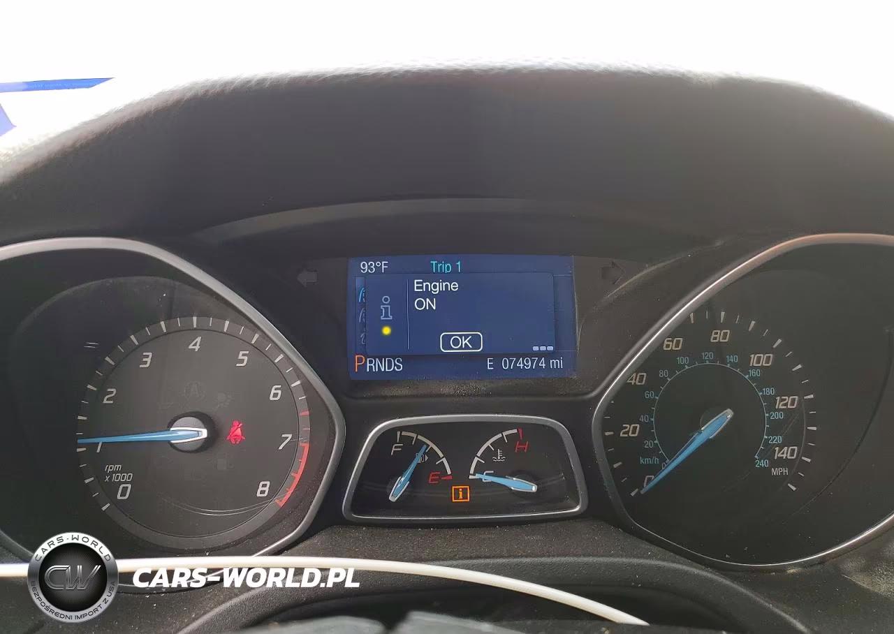 2014 Ford Focus Se VIN:1FADP3F2XEL348777 - 9
