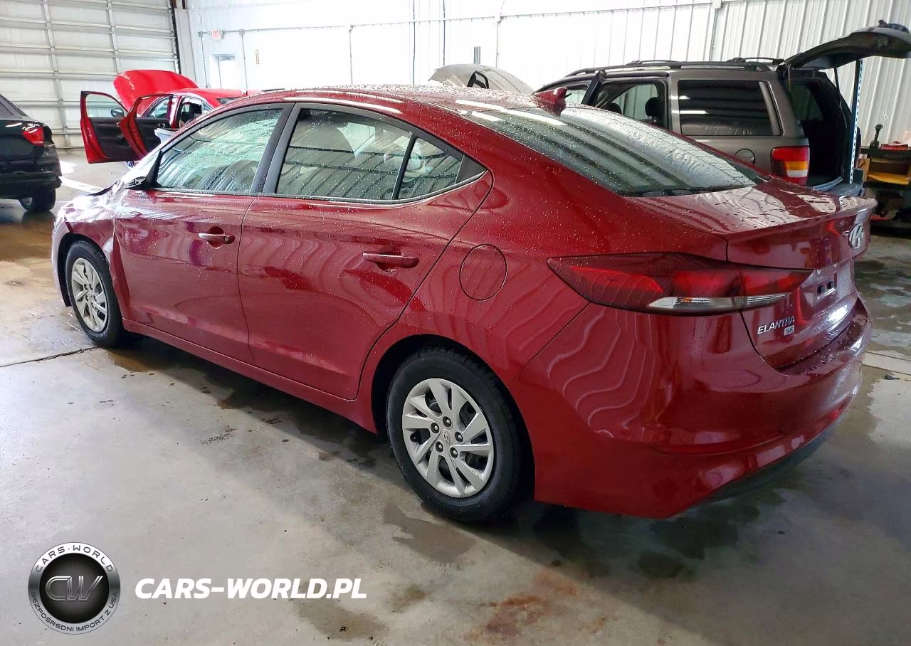 2017 Hyundai Elantra Se VIN:KMHD74LF0HU405263 - 2