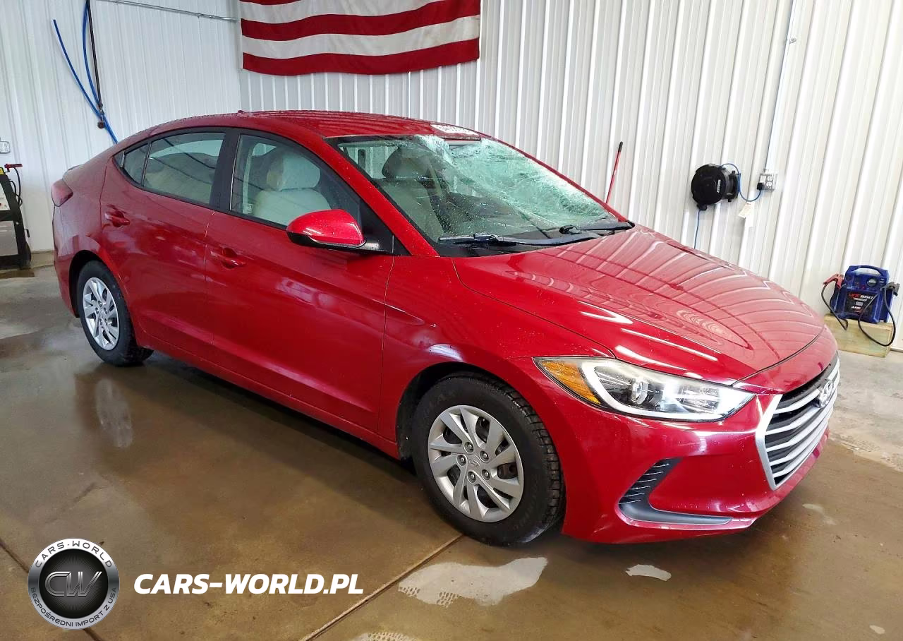 2017 Hyundai Elantra Se VIN:KMHD74LF0HU405263 - 4