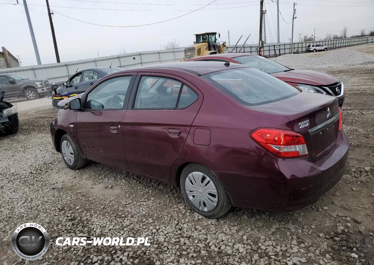 2020 Mitsubishi Mirage G4 Es VIN:ML32F3FJ4LHF03308 - 2