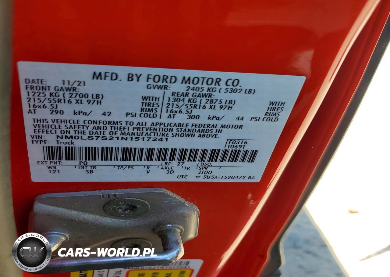 2022 Ford Transit Connect Xl Delivery Van VIN:NM0LS7S21N1517241 - 13