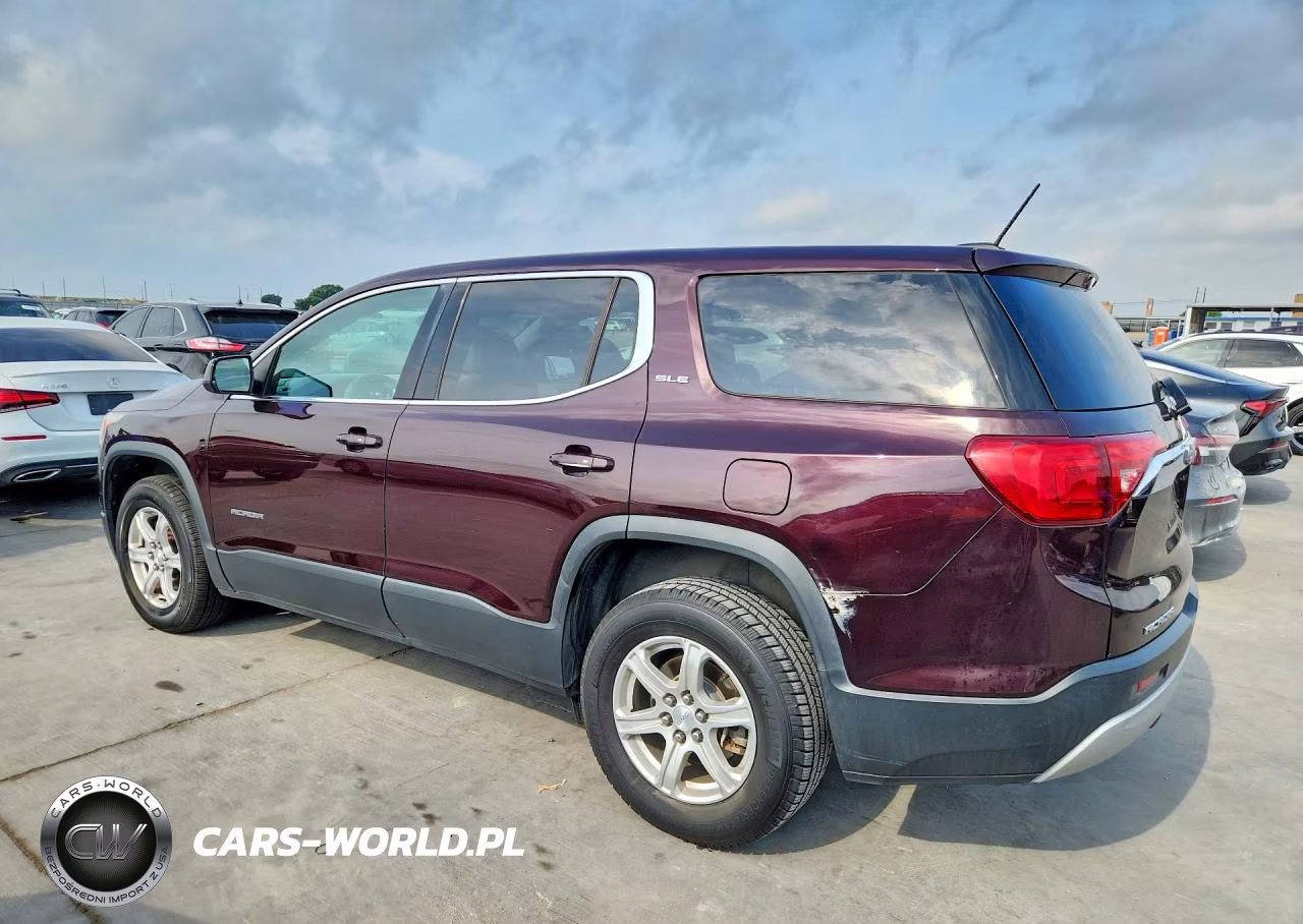 2017 GMC Acadia Sle VIN:1GKKNKLA4HZ198619 - 2