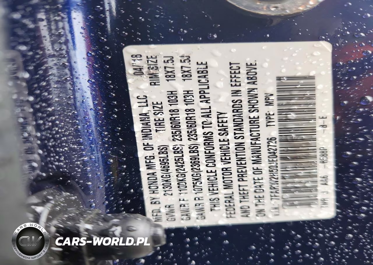 2018 Honda Cr-V Ex VIN:7FARW2H50JE042726 - 13