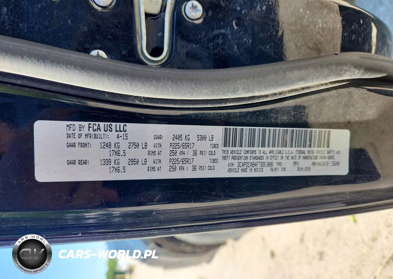 2015 Dodge Journey Se VIN:3C4PDCAB4FT691808 - 13