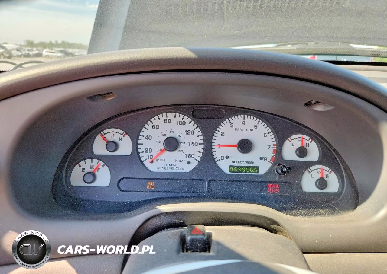 2001 Ford Mustang Cobra Svt VIN:1FAFP46V51F242982 - 9