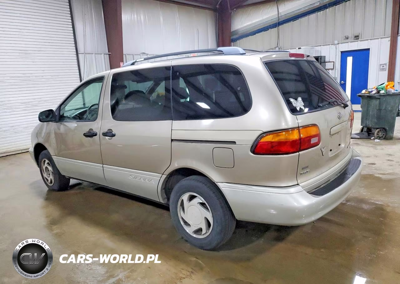 2000 Toyota Sienna Xle VIN:4T3ZF13C9YU309619 - 2