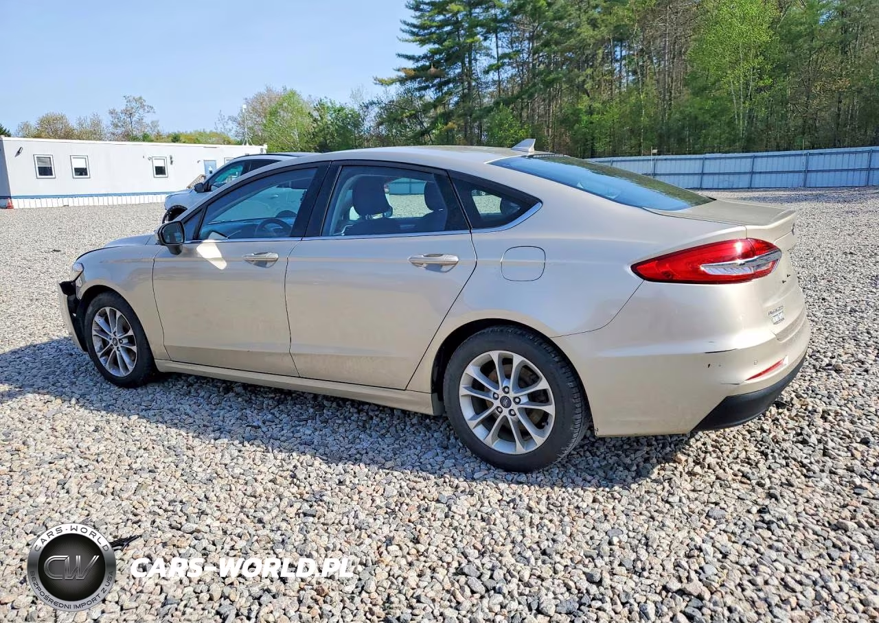 2019 Ford Fusion Se VIN:3FA6P0HD9KR266624 - 2