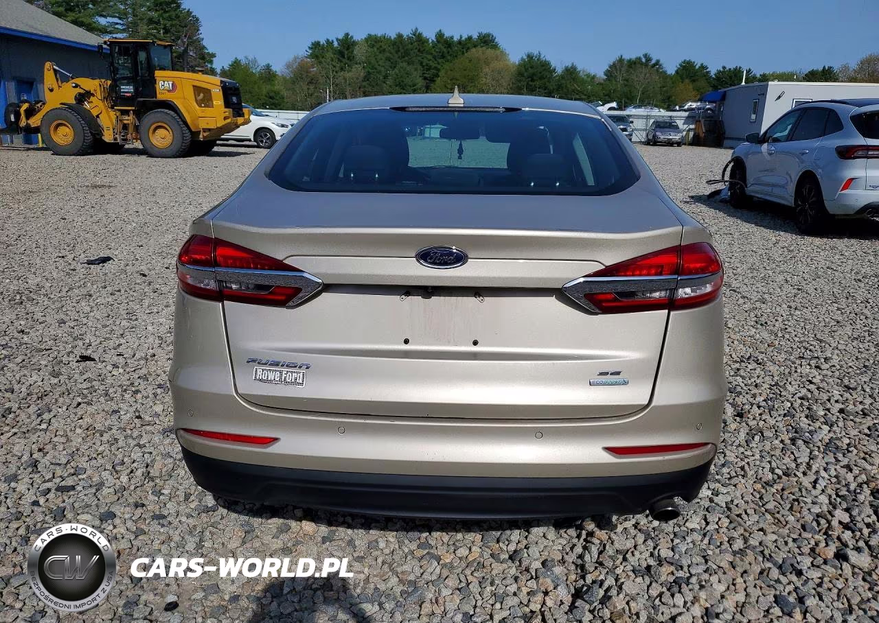 2019 Ford Fusion Se VIN:3FA6P0HD9KR266624 - 6