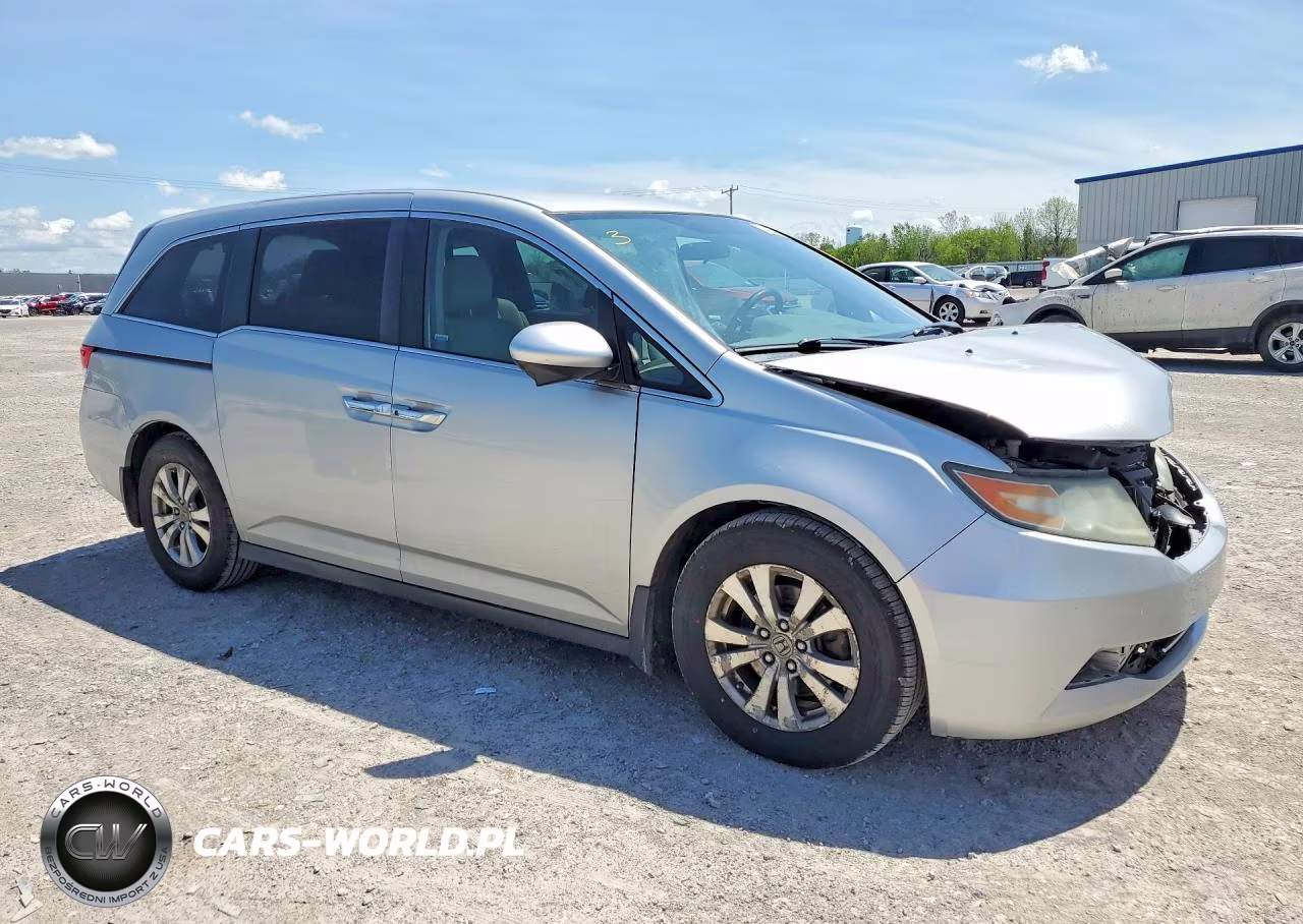 2014 Honda Odyssey Ex VIN:5FNRL5H47EB100141 - 4
