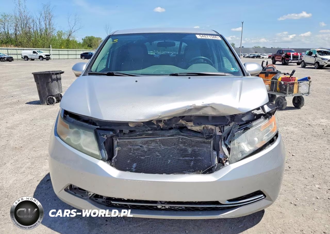 2014 Honda Odyssey Ex VIN:5FNRL5H47EB100141 - 5