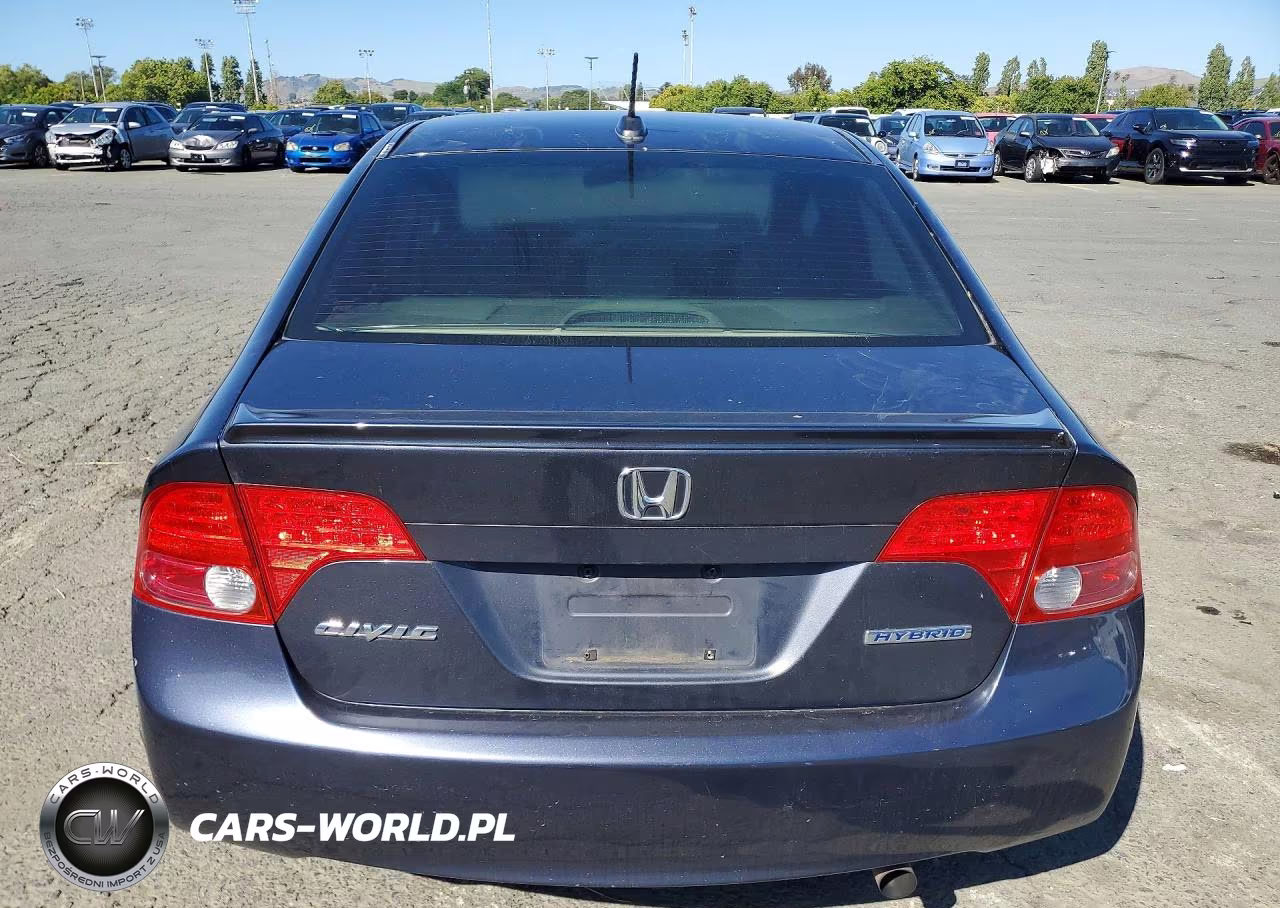 2008 Honda Civic Hybrid VIN:JHMFA36248S002382 - 6