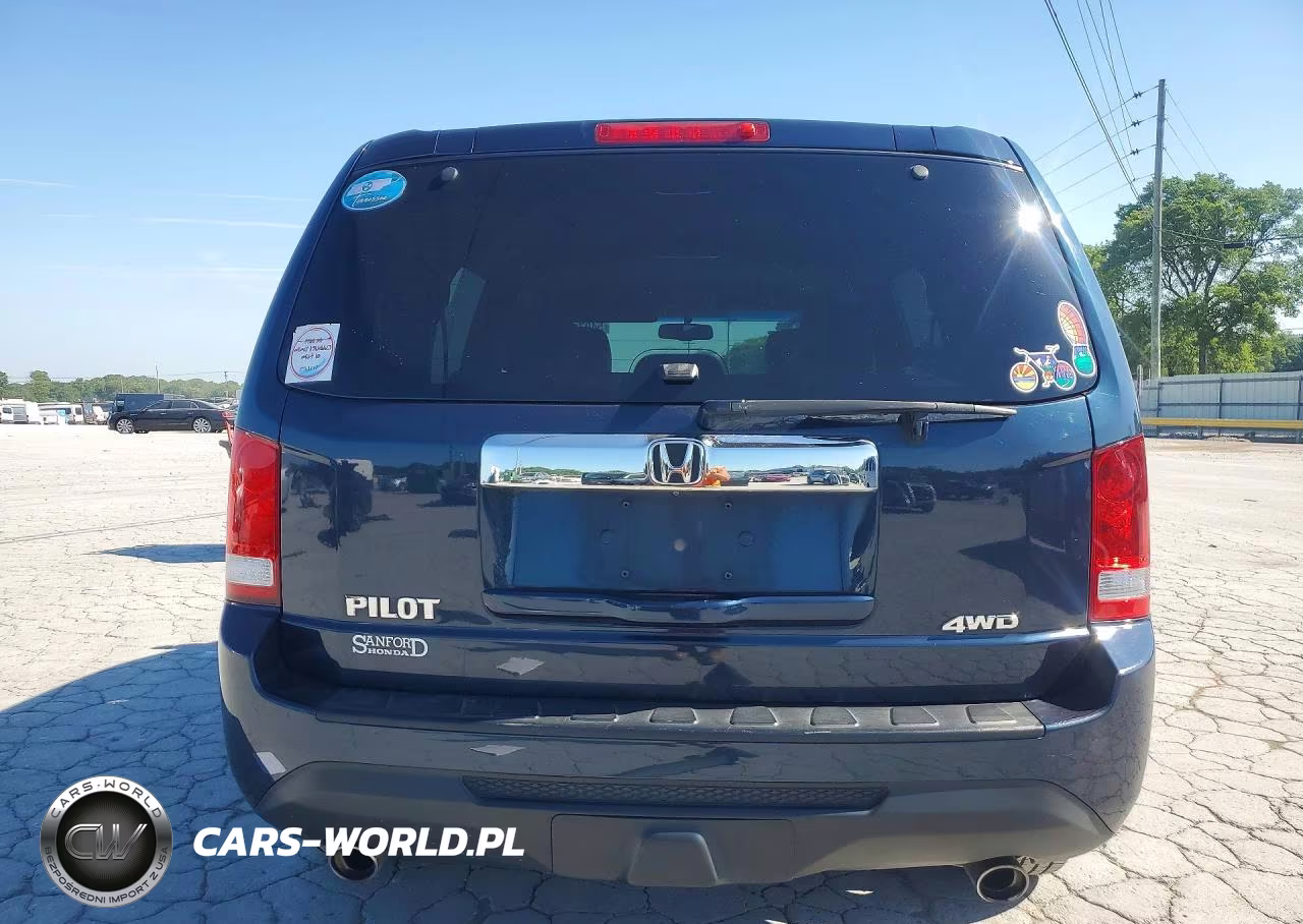 2012 Honda Pilot Exl VIN:5FNYF4H58CB039160 - 6