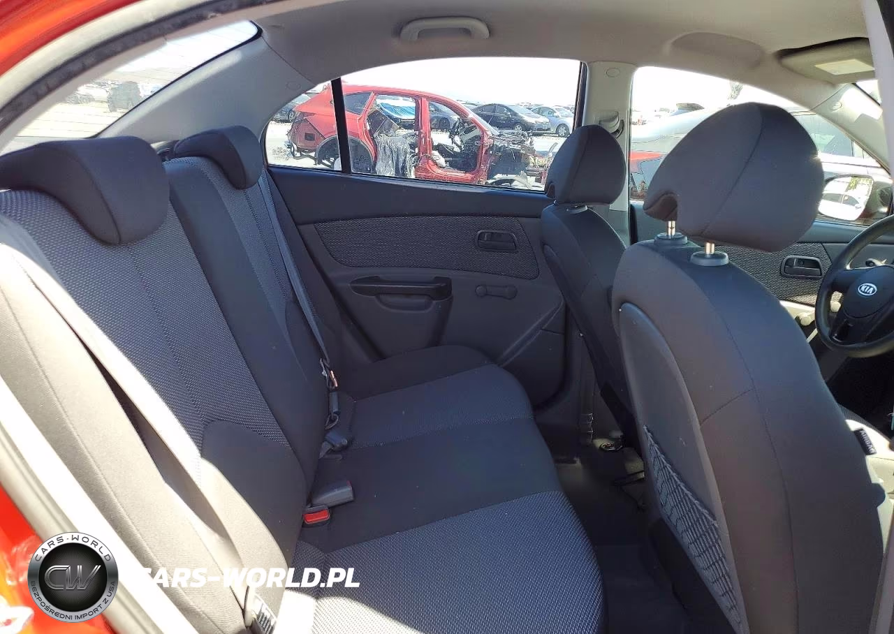 2011 Kia Rio Lx VIN:KNADH4A38B6850272 - 10