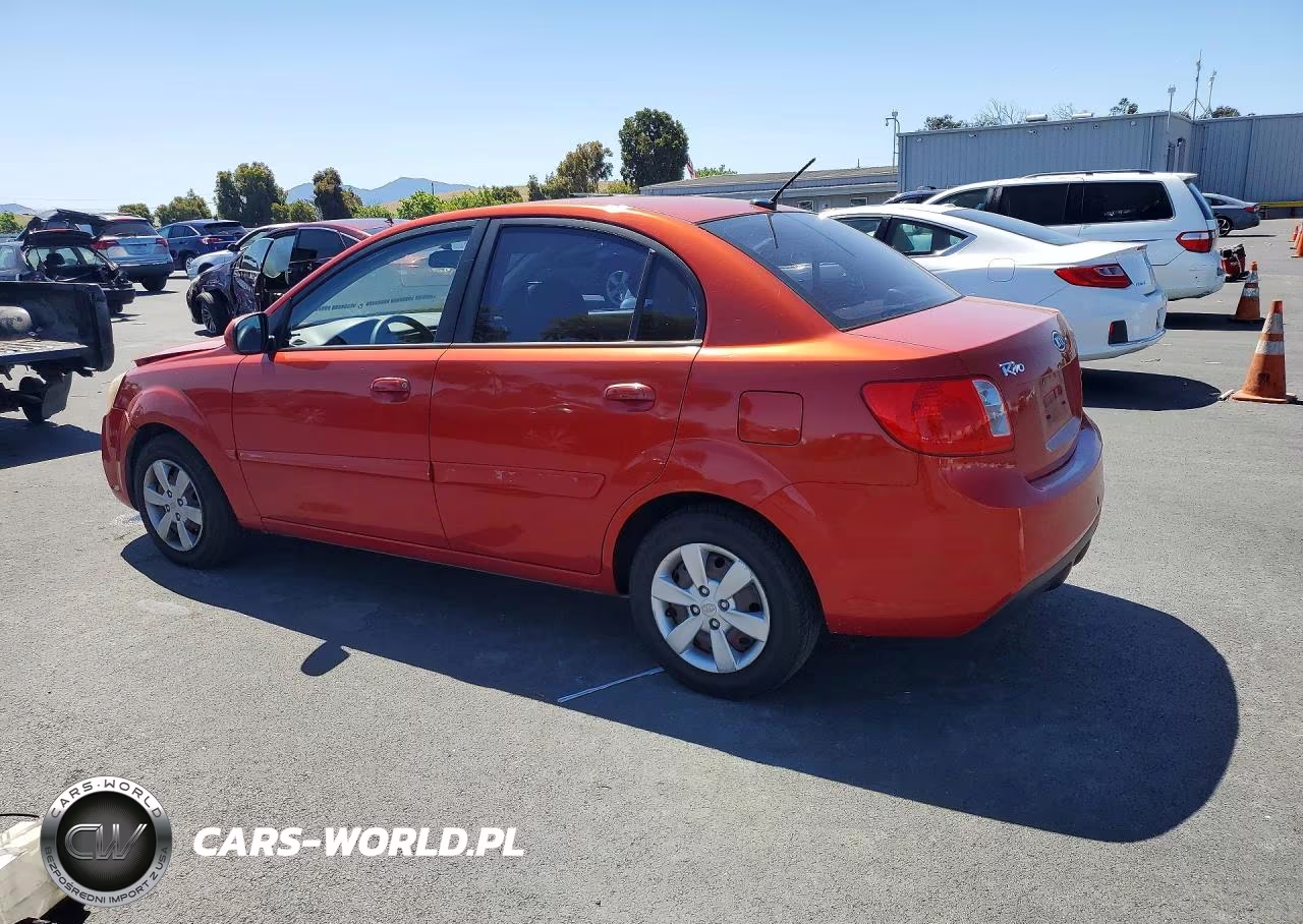 2011 Kia Rio Lx VIN:KNADH4A38B6850272 - 2