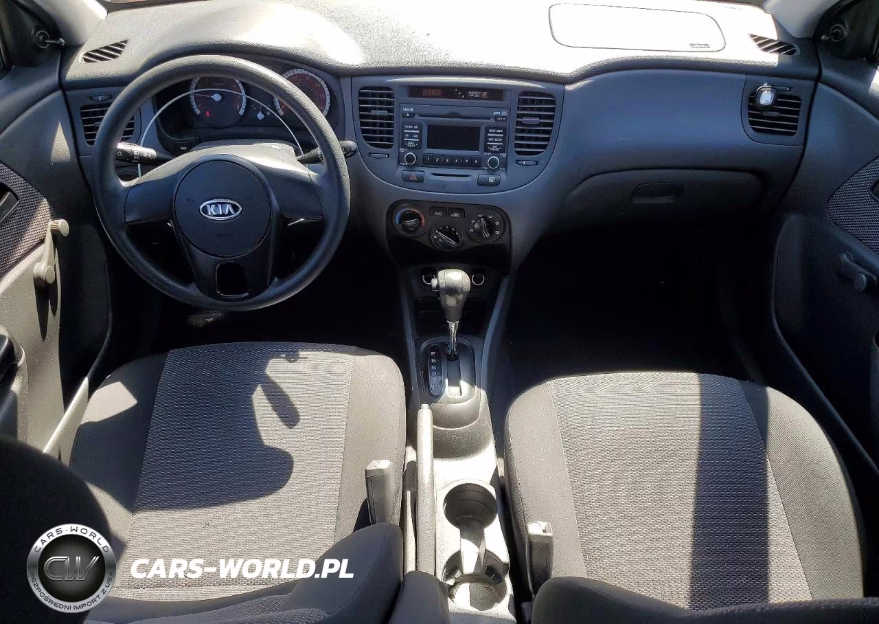 2011 Kia Rio Lx VIN:KNADH4A38B6850272 - 8