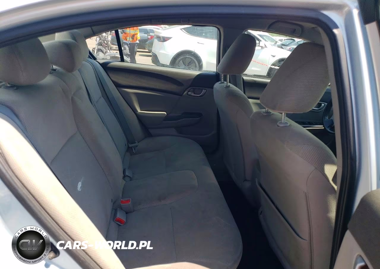 2012 Honda Civic Lx VIN:2HGFB2F54CH522327 - 10