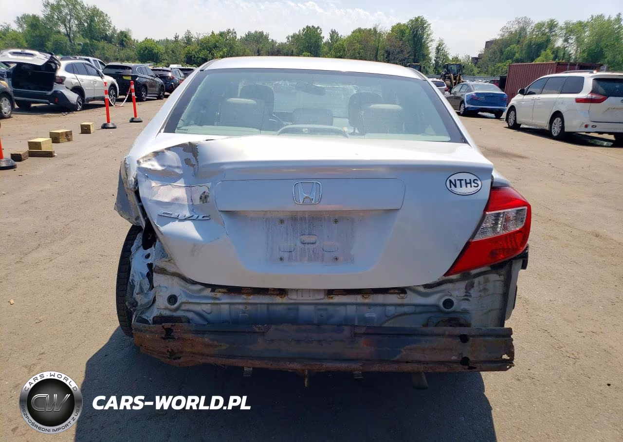 2012 Honda Civic Lx VIN:2HGFB2F54CH522327 - 6