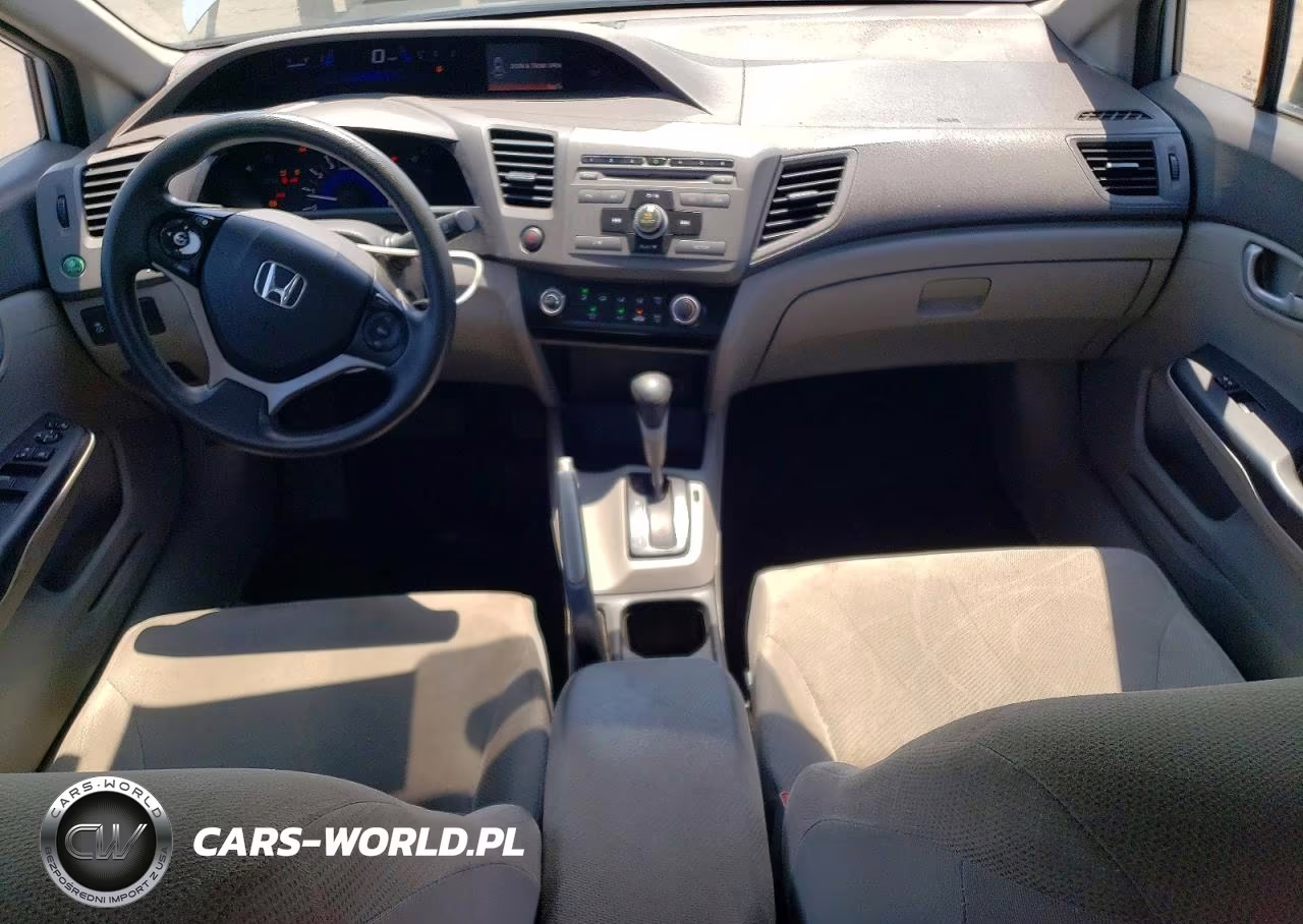 2012 Honda Civic Lx VIN:2HGFB2F54CH522327 - 8