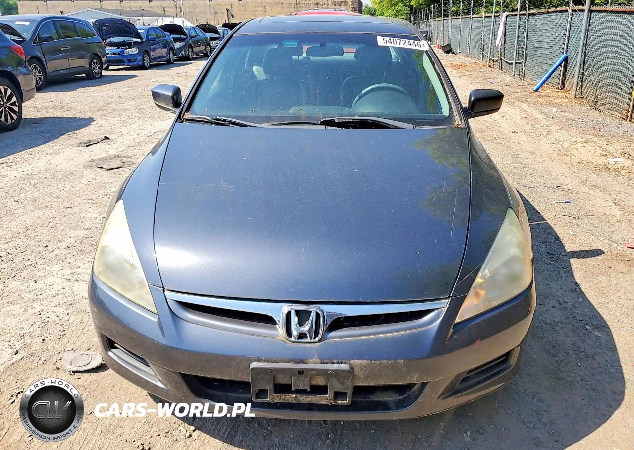 2007 Honda Accord Ex VIN:1HGCM66517A020142 - 5