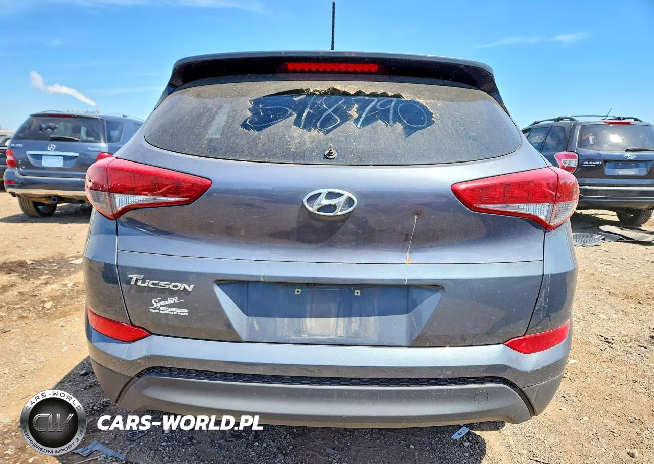 2017 Hyundai Tucson Se VIN:KM8J33A41HU596234 - 6
