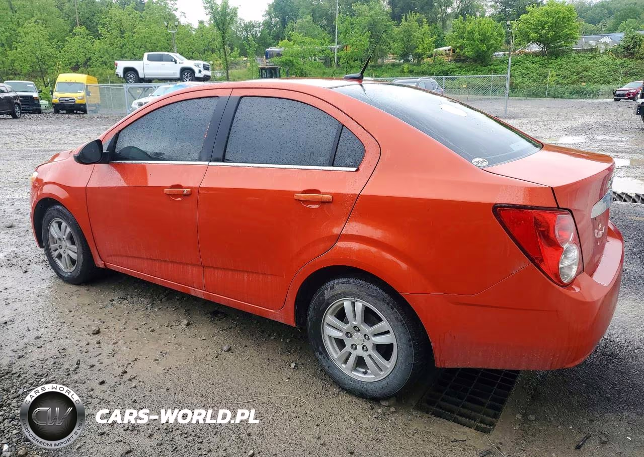 2013 Chevrolet Sonic Lt VIN:1G1JD5SG6D4148726 - 2