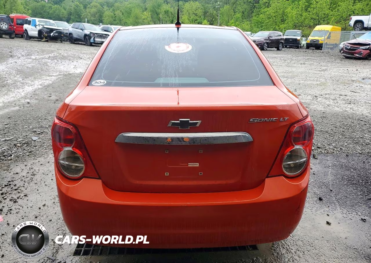 2013 Chevrolet Sonic Lt VIN:1G1JD5SG6D4148726 - 6