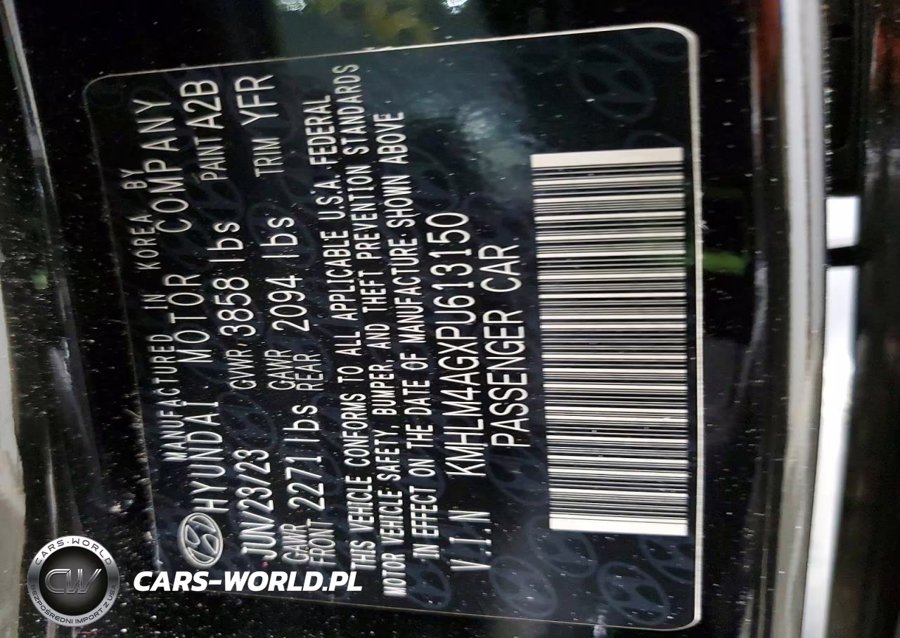 2023 Hyundai Elantra Sel VIN:KMHLM4AGXPU613150 - 13