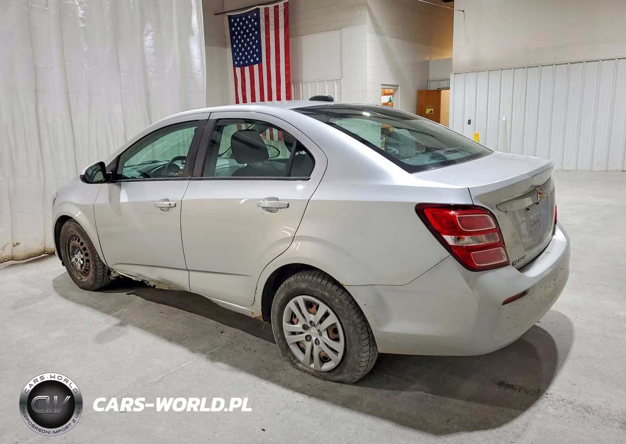 2017 Chevrolet Sonic Ls VIN:1G1JB5SG2H4172582 - 2