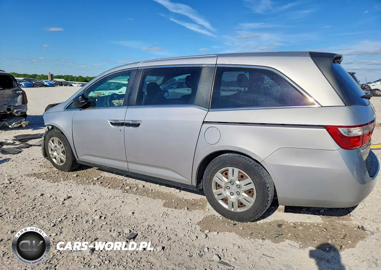 2013 Honda Odyssey Lx VIN:5FNRL5H2XDB091917 - 2