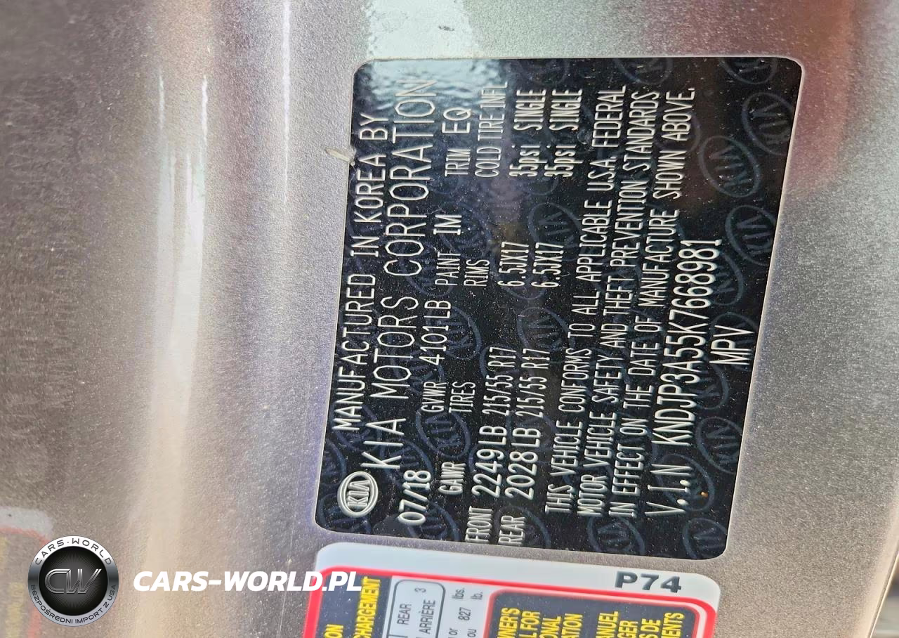 2019 Kia Soul + VIN:KNDJP3A55K7668981 - 13