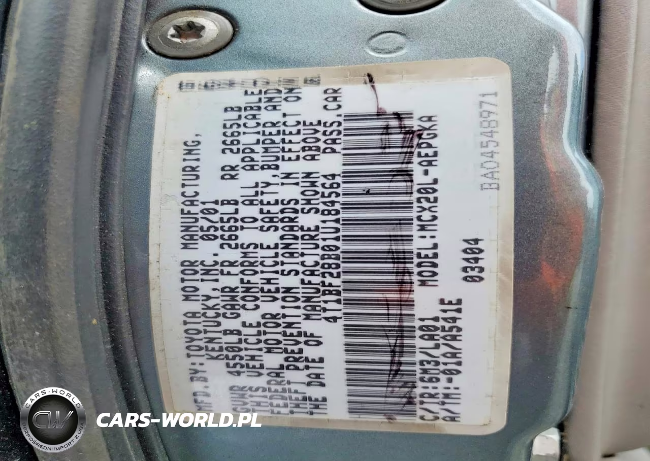 2001 Toyota Avalon Xls VIN:4T1BF28B11U132103 - 12