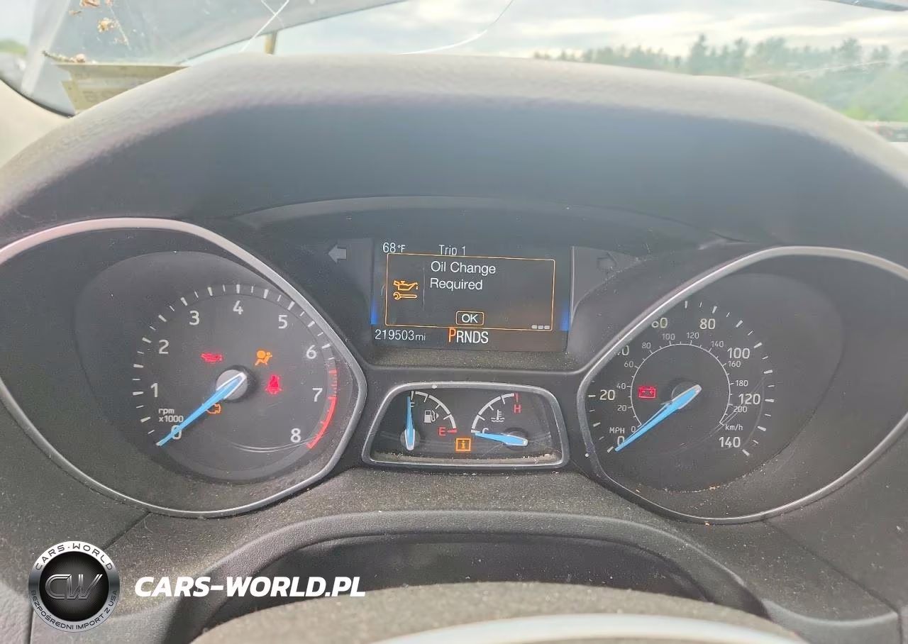 2016 Ford Focus Se VIN:1FADP3F28GL232111 - 9