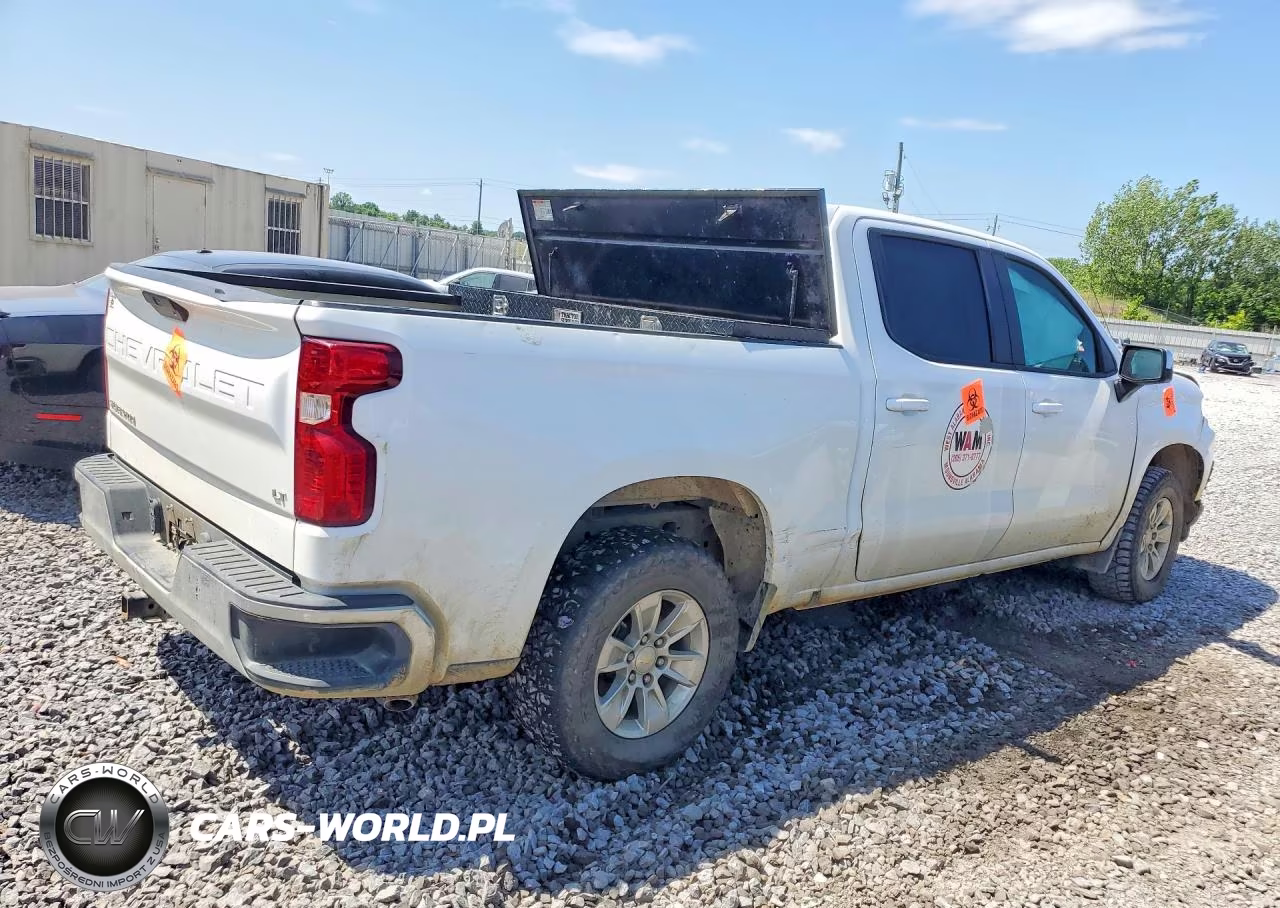 2021 Chevrolet Silverado C1500 Lt VIN:1GCPWCED1MZ376699 - 3