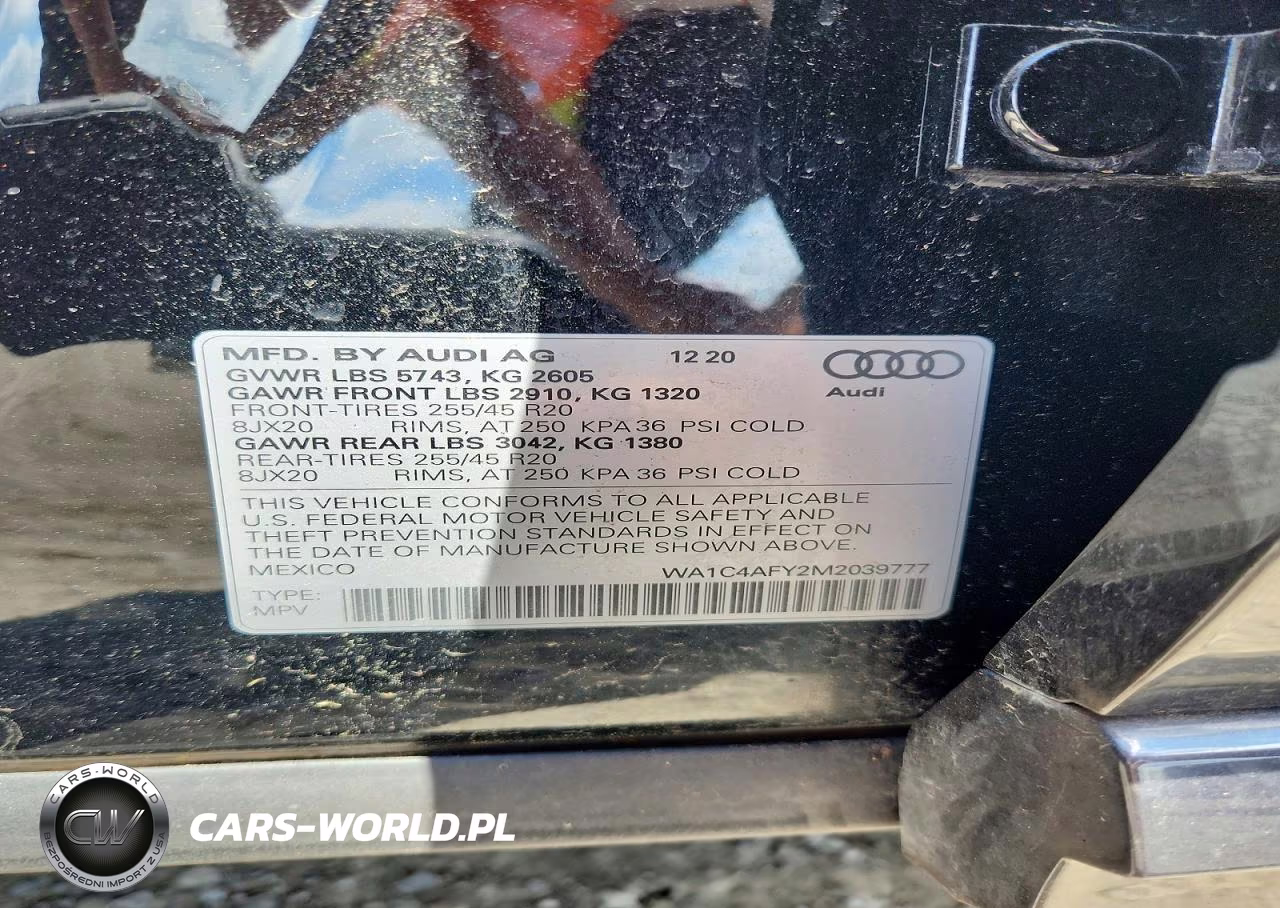 2021 Audi Sq5 Prestige VIN:WA1C4AFY2M2039777 - 13